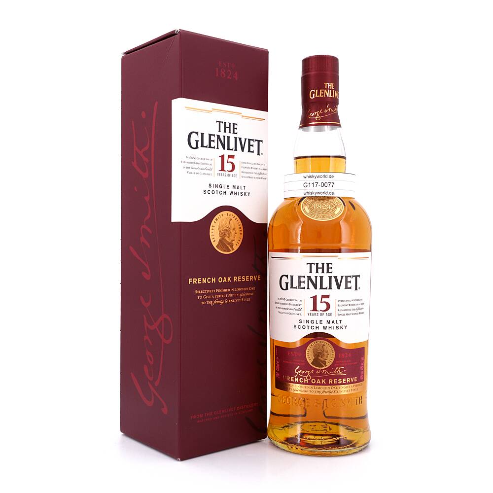 Glenlivet 15 Jahre French Oak Reserve 0,70 L/ 40.0% vol