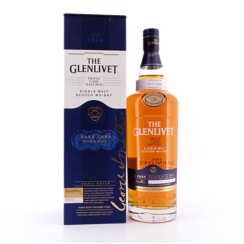 Glenlivet Tripple Cask Matured Rare Cask Batch 1 L/ 40.0% vol