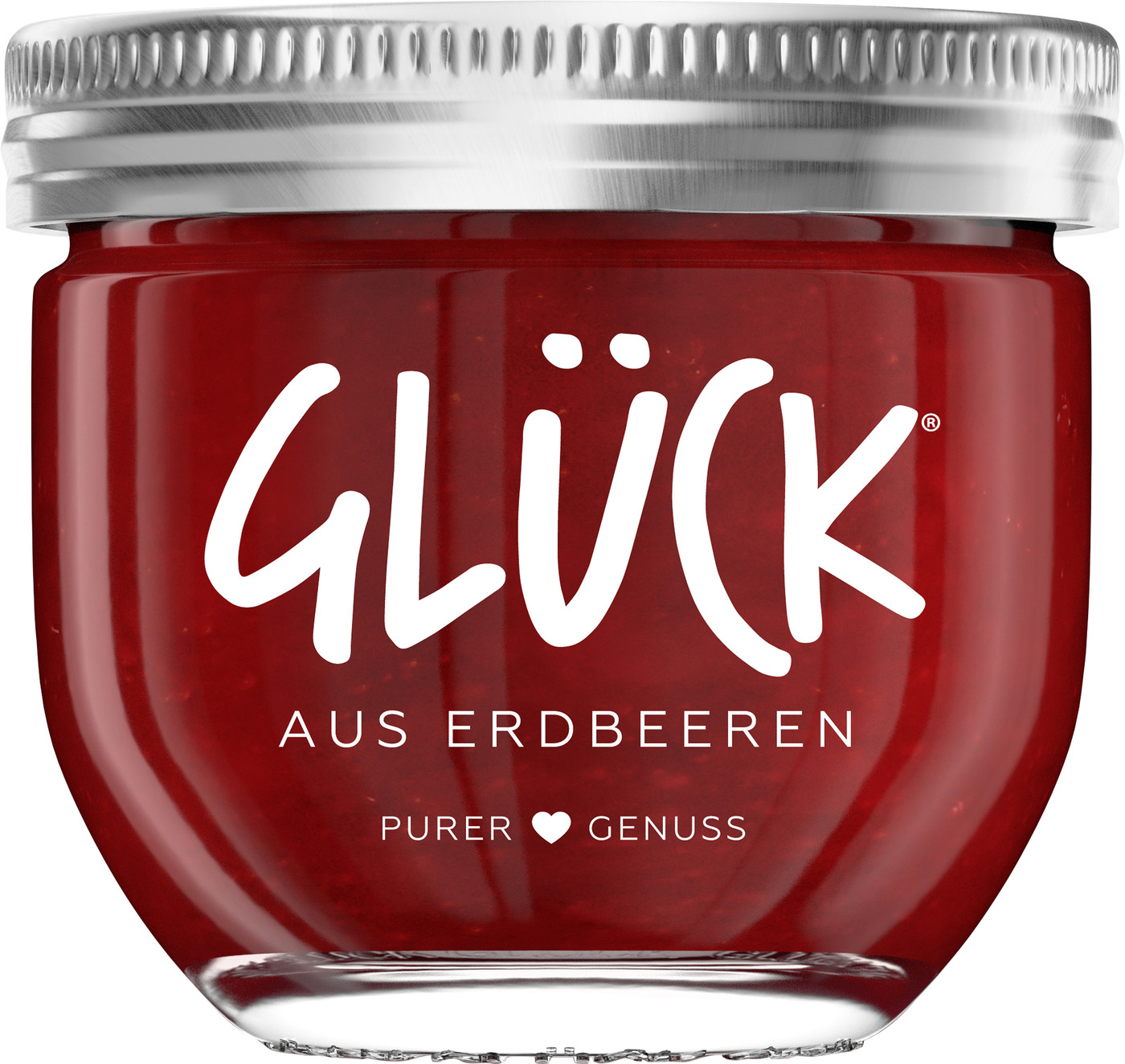 Glück Fruchtaufstrich Erdbeere 230G