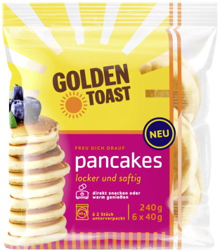 Golden Toast Pancakes 240G