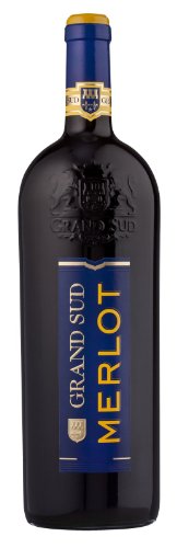 Grand Sud Merlot - Vin de Pays D'OC (6 Flaschen á 1000ml)