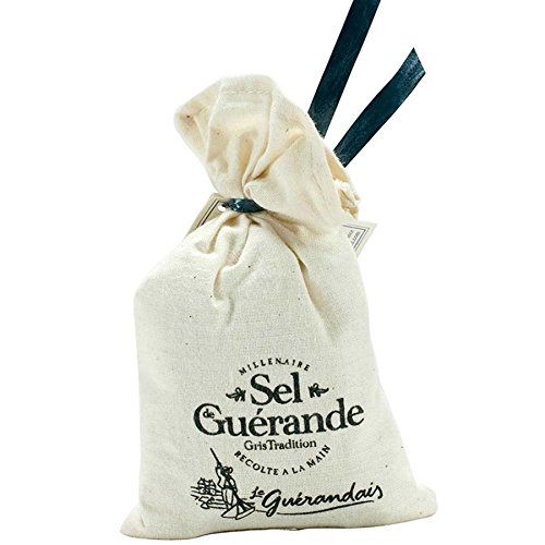 Grau Sea Salz aus Guerande – Fine – 1 Leinen Tasche – 5,3 oz