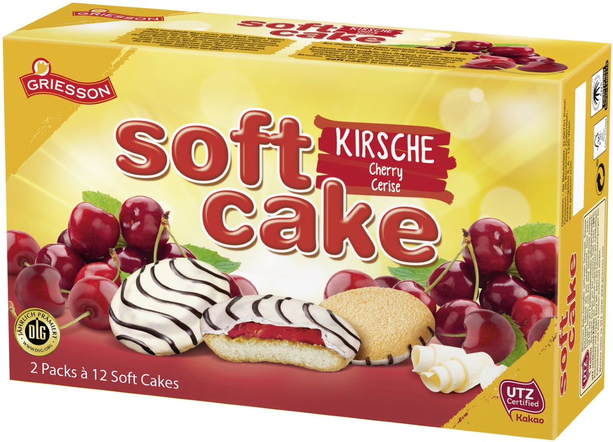 Griesson Soft Cake Kirsch 300G