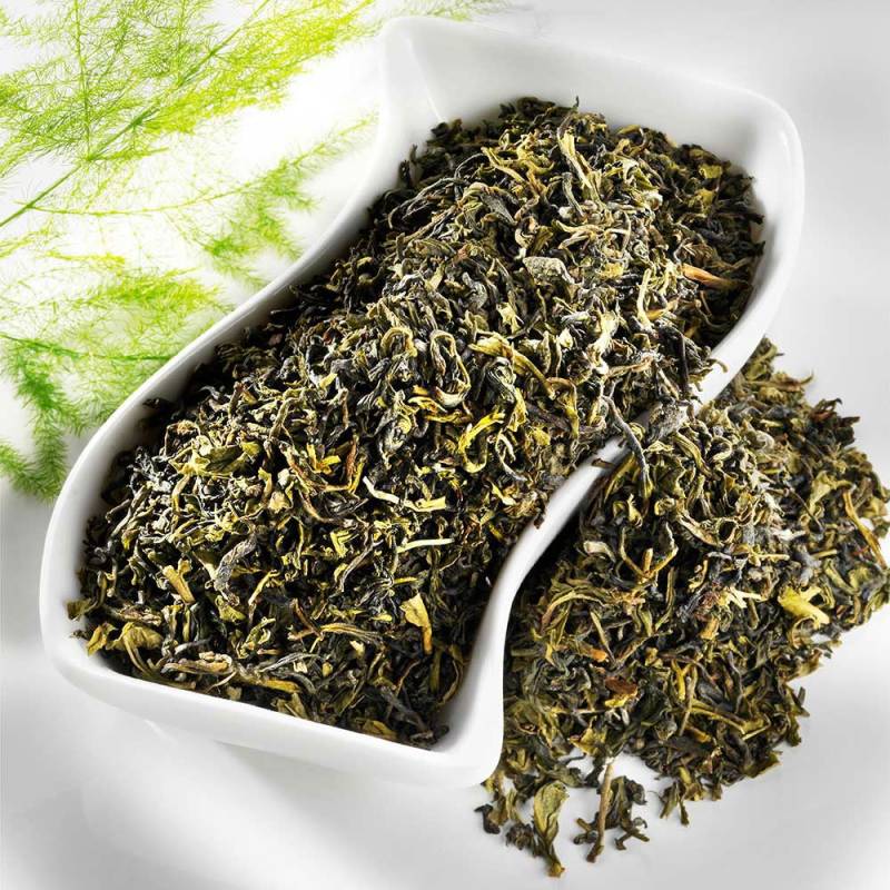 Schrader Grüner Tee Darjeeling Tumsong FTGFOP1 Bio von Schrader