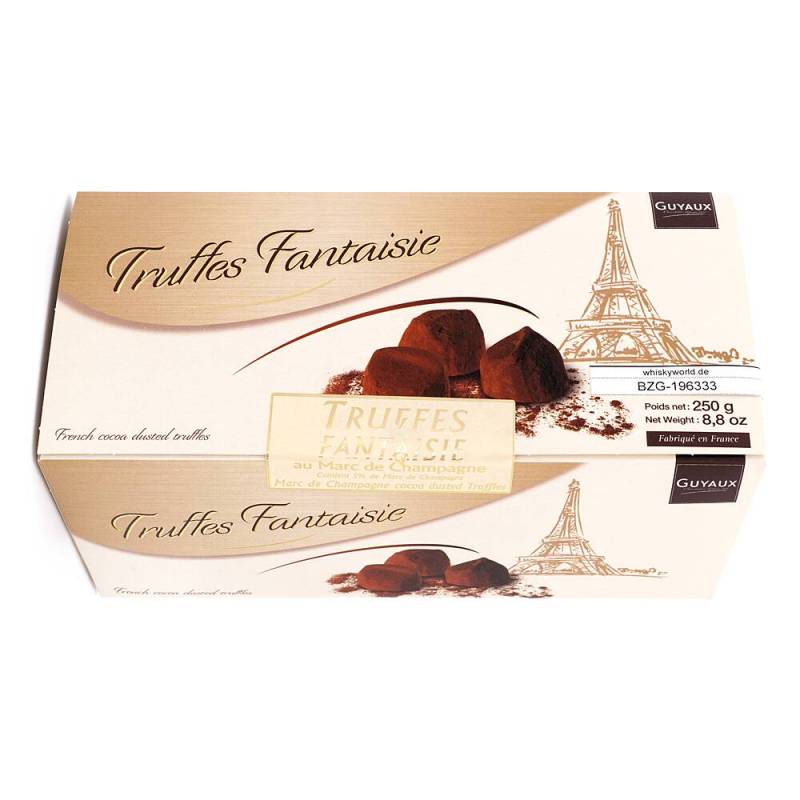 Guyaux Truffes Fantaisie au Marc de Champagne 250 g/ 5.0% vol