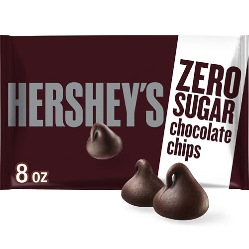 HERSHEY'S Sugar Free Chocolate Chips (8-Ounce Bag) by Hershey's