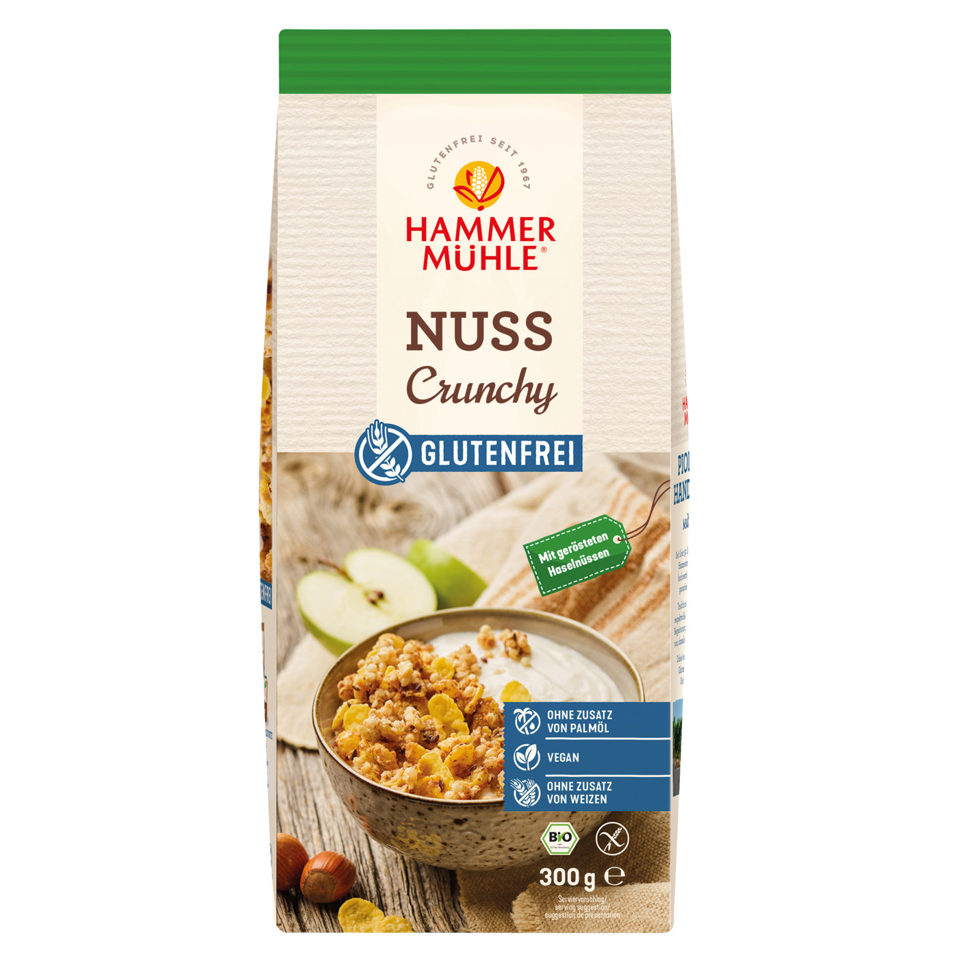 Hammermühle Bio Nuss Crunchy 300G