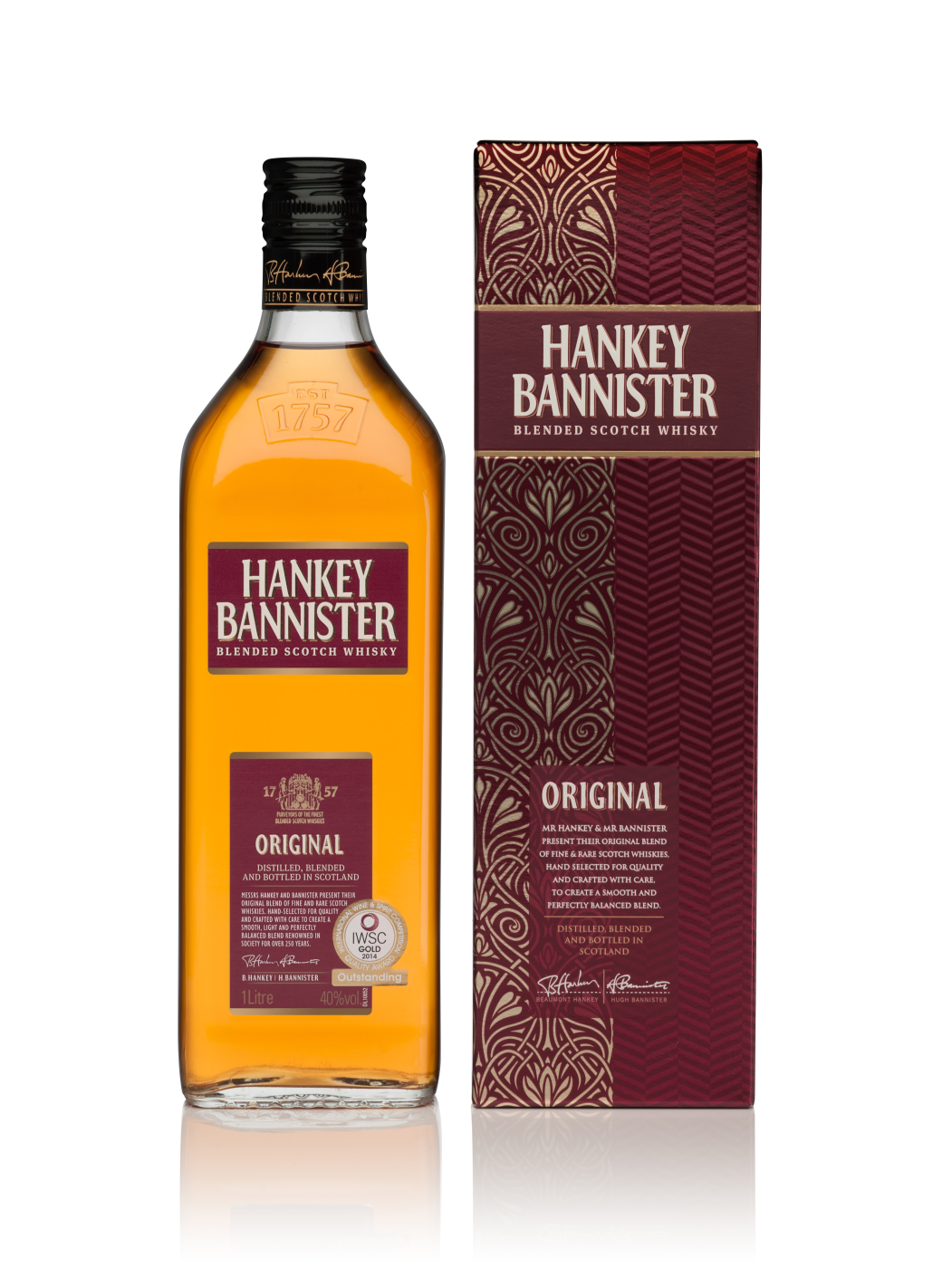 Hankey Bannister Scotch Whisky 40% 1,0l