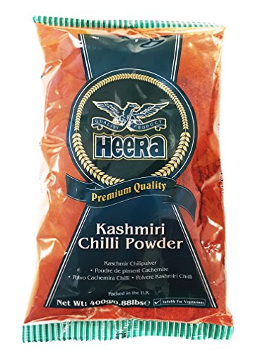 Heera Kashmiri Chilli Pulver 400 g (5 Stück)