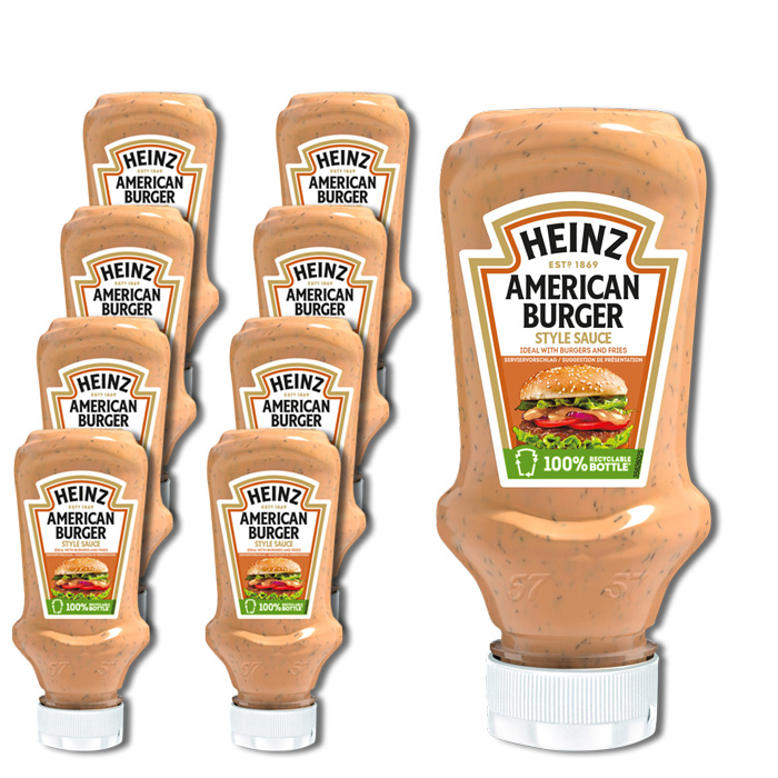 Heinz American Style Burger Sauce 8x220ML