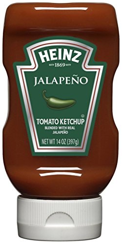 Heinz Tomato Ketchup, Jalapeno, 14 Ounce (Pack of 6) by Heinz North America von HEINZ