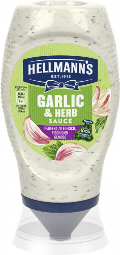 Hellmann's Garlic & Herb Sauce 250ML