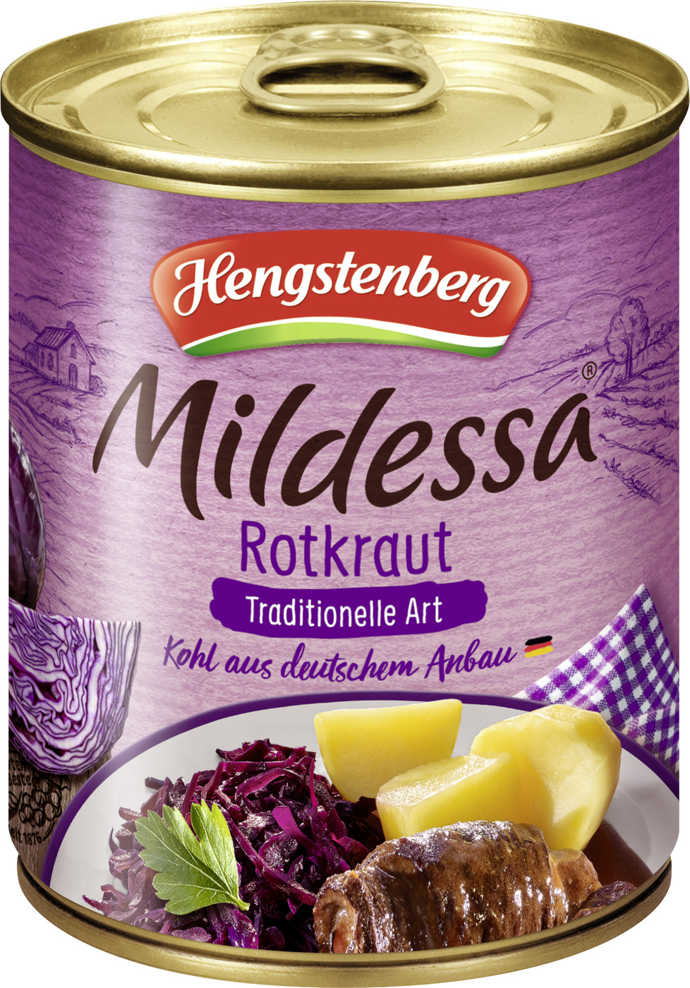 Hengstenberg Mildessa Rotkraut 810G