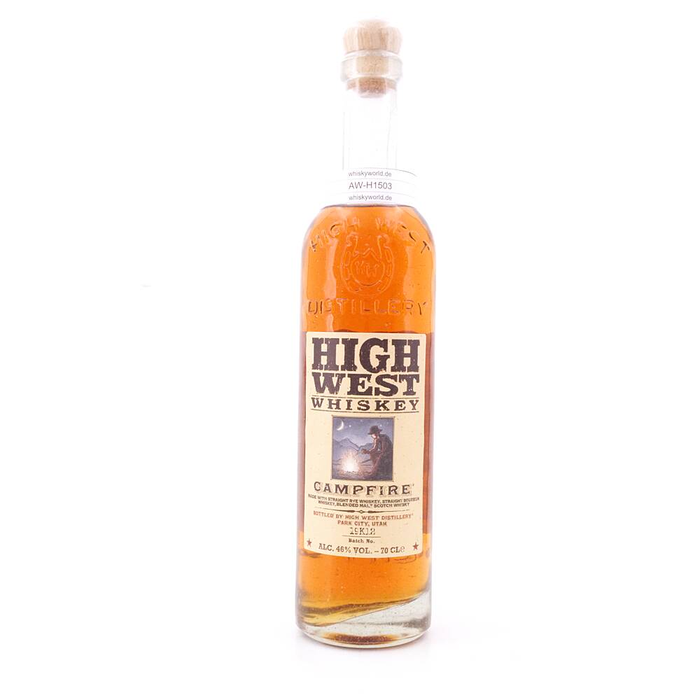 High West Campfire Straight Rye, Bourbon, Blended 0,70 L/ 46.0% vol