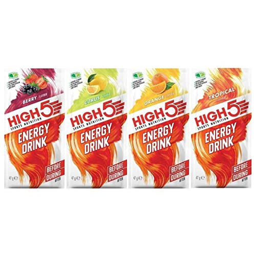 High5 Energy Drink, 12 x 47 g Beutel, Citrus