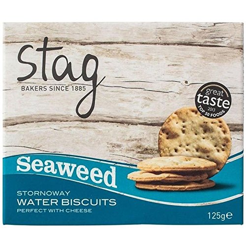 Hirsch Stornoway Algen Wasser Biskuits 125G