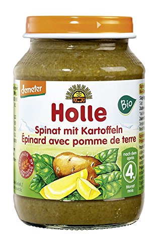 Holle Bio Spinat mit Kartoffeln (12 x 190 gr)