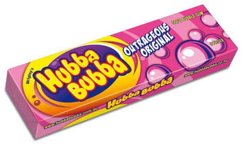 Hubba Bubba Original Gum x5 Packs