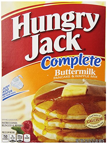 Hungry Jack Complete Buttermilk Pancake Mix, 32 oz