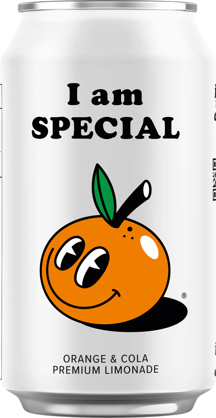 I am Special Orange & Cola Premium Limonade 0,33L