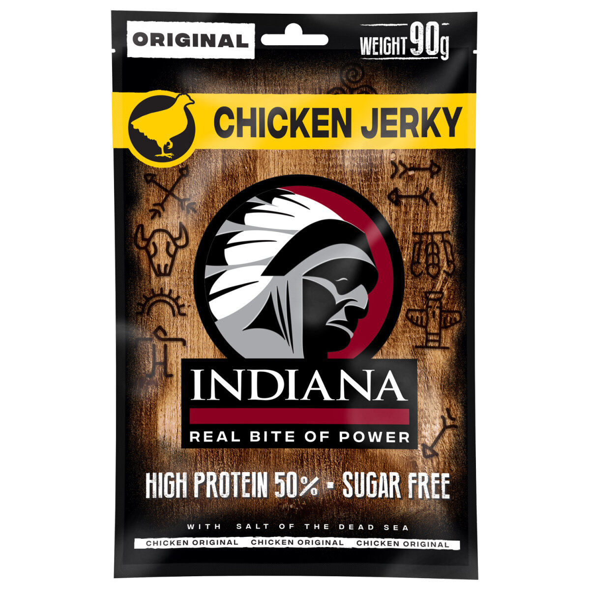 INDIANA Chicken Jerky - 90g Einzelpack