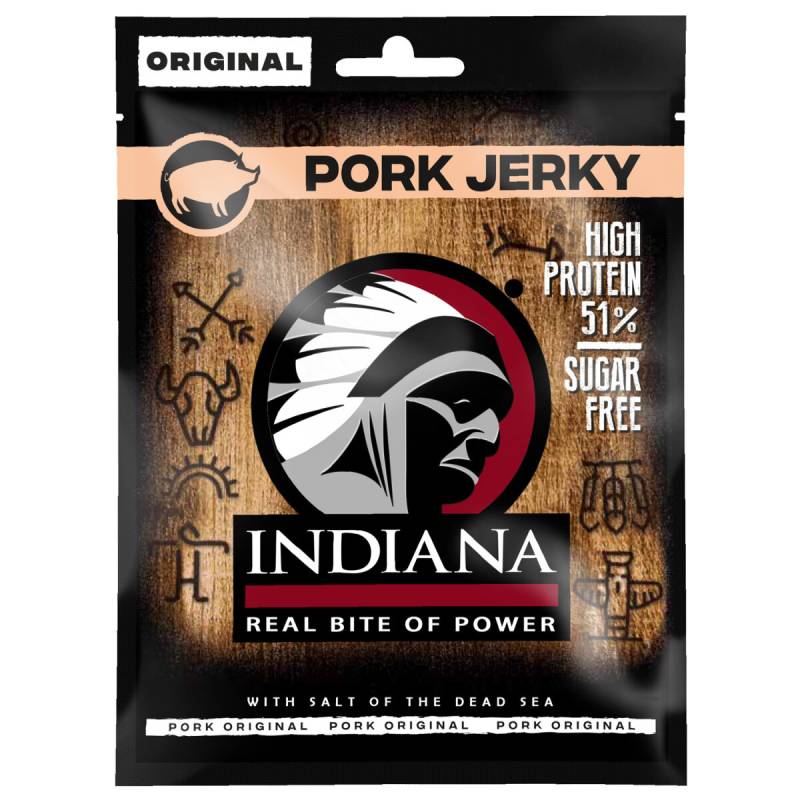 INDIANA Pork Jerky - 25g Einzelpack