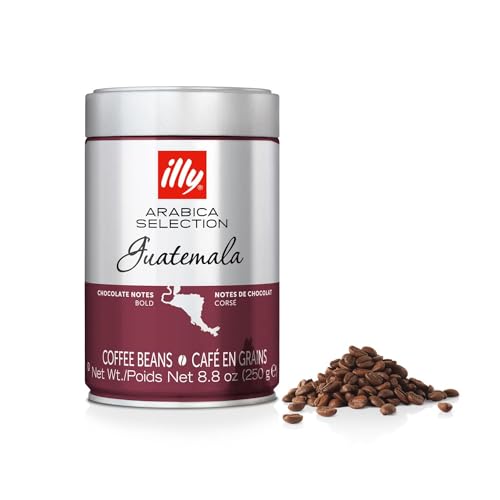 illy Kaffeebohnen zu mahlen Arabica Selection Guatemala, 250 g Dose von illy