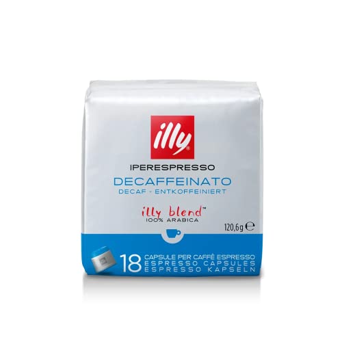 Illy Caffè überexprimiert entkoffeiniert Cubo 18 Kapseln von illy