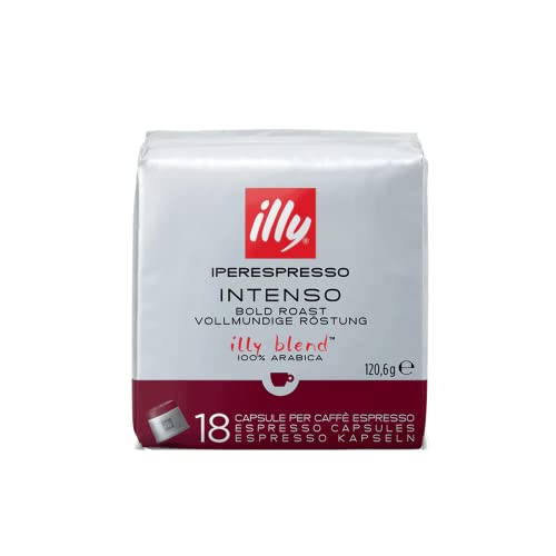 Illy Kaffee Iperespresso Dunkler Röstgrad - Set 2 Verpackungen von 18 Kapseln von illy