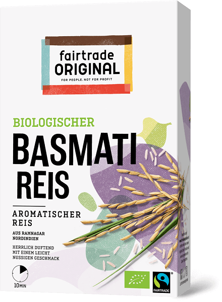 Indischer Bio Basmati Reis