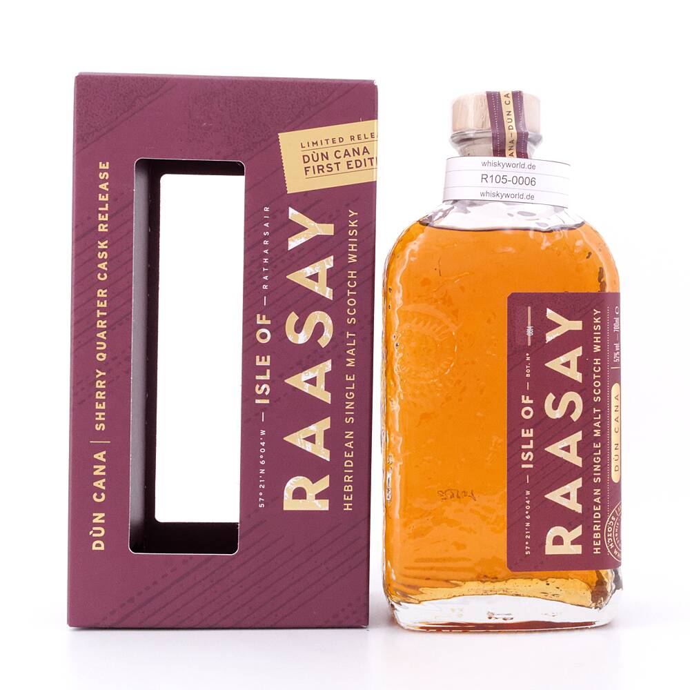 Isle of Raasay Dun Cana Sherry Quarter Cask 0,70 L/ 52.0% vol