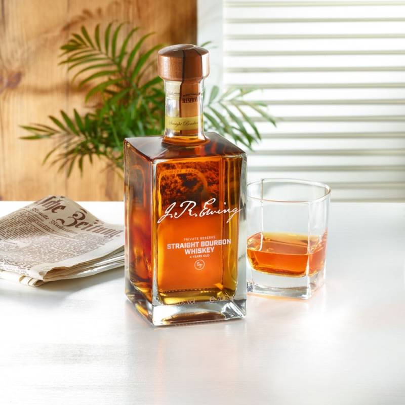 J.R. Ewing Private Reserve Bourbon Whiskey 4 Jahre von Southfork Distilling