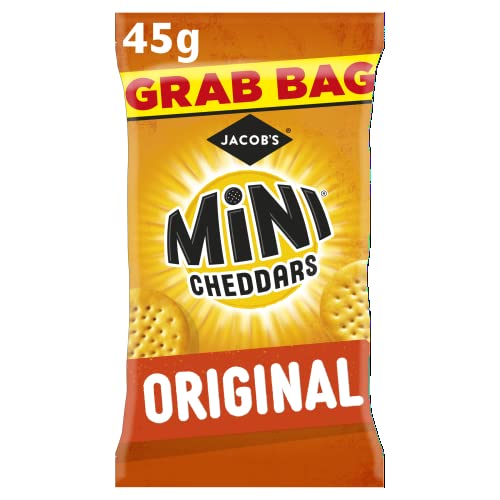 Jacob's Mini Cheddars Original Greifbeutel 30 x 45g Beutel