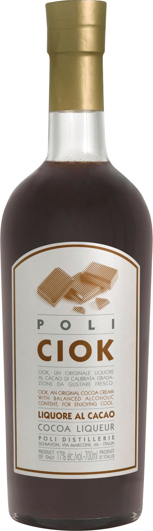 Jacopo Poli Ciok Liquore al Cacao