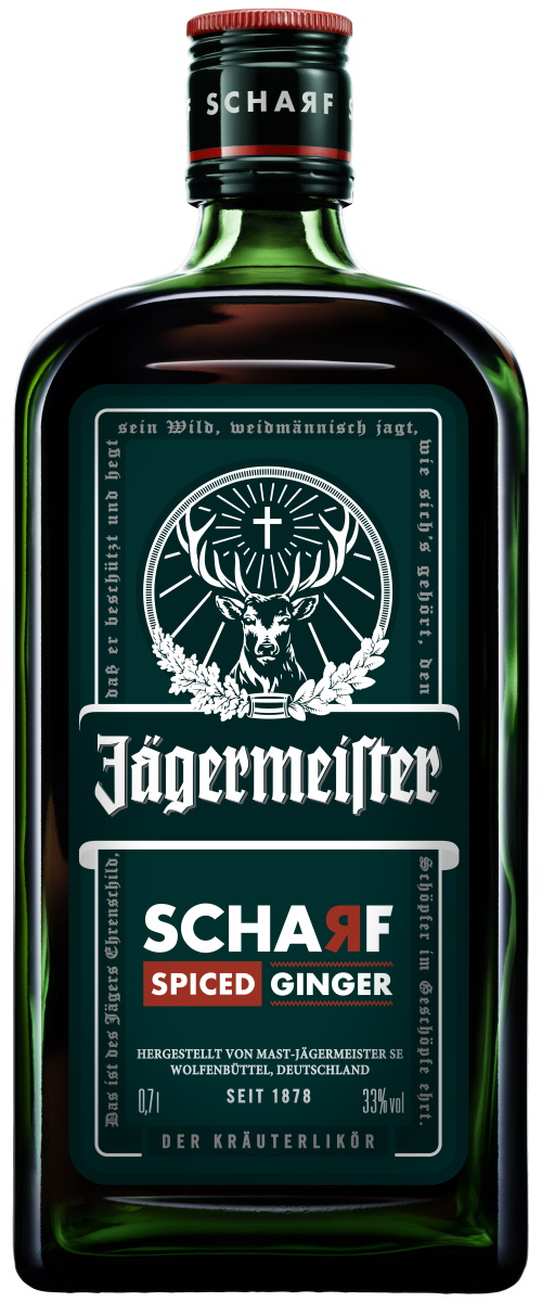 Jägermeister Scharf Spiced Ginger 33% 0,7L