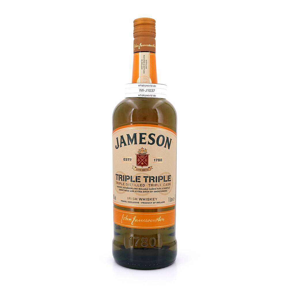 Jameson Triple Triple Literflasche 1 L/ 40.0% vol