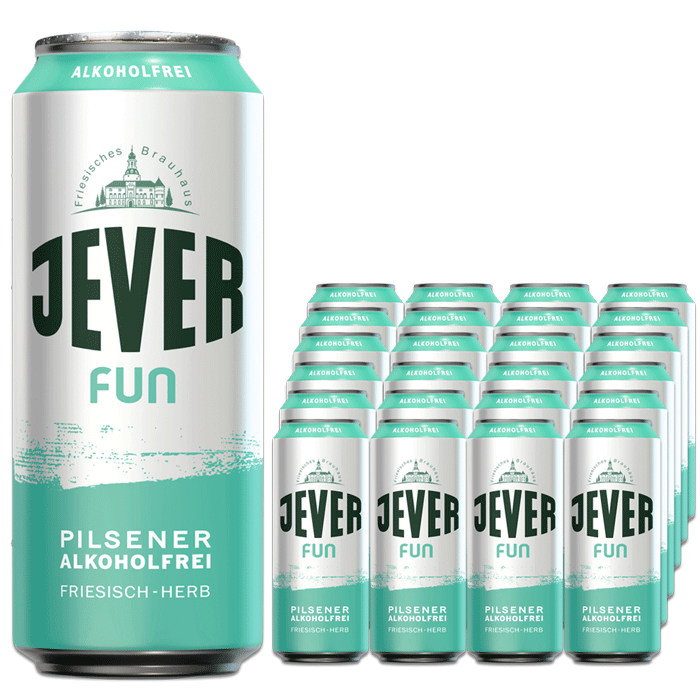 Jever Fun alkoholfrei 24x0,5l