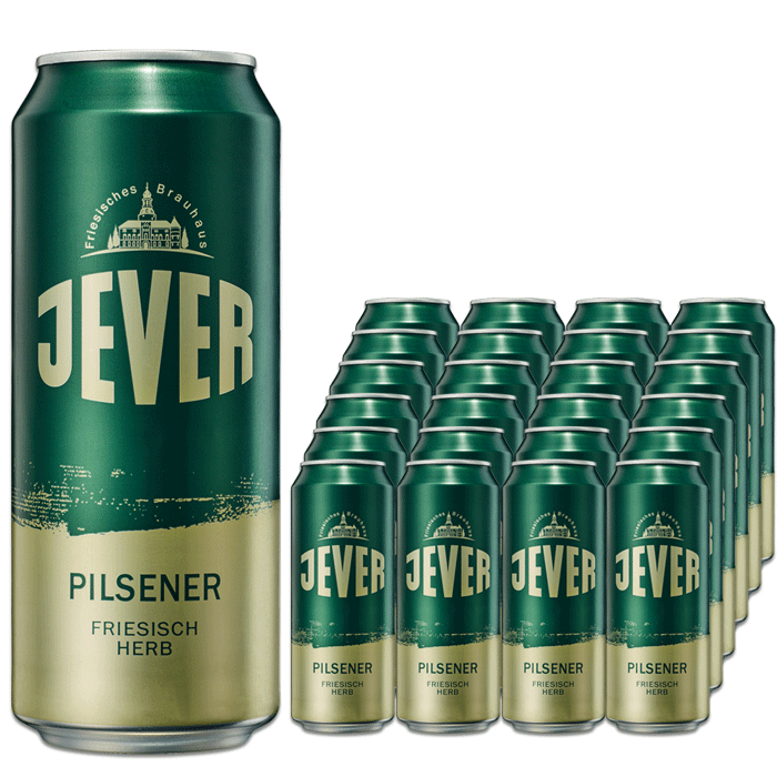 Jever Pilsener 24x0,5L