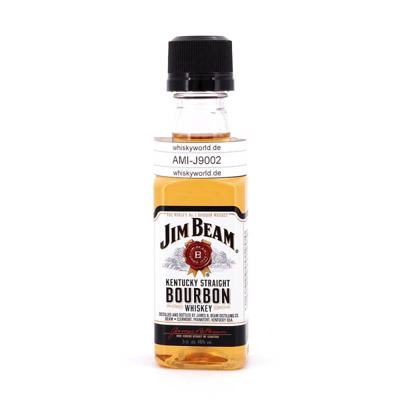 Jim Beam White Label Miniatur PET 0,050 L/ 40.0% vol