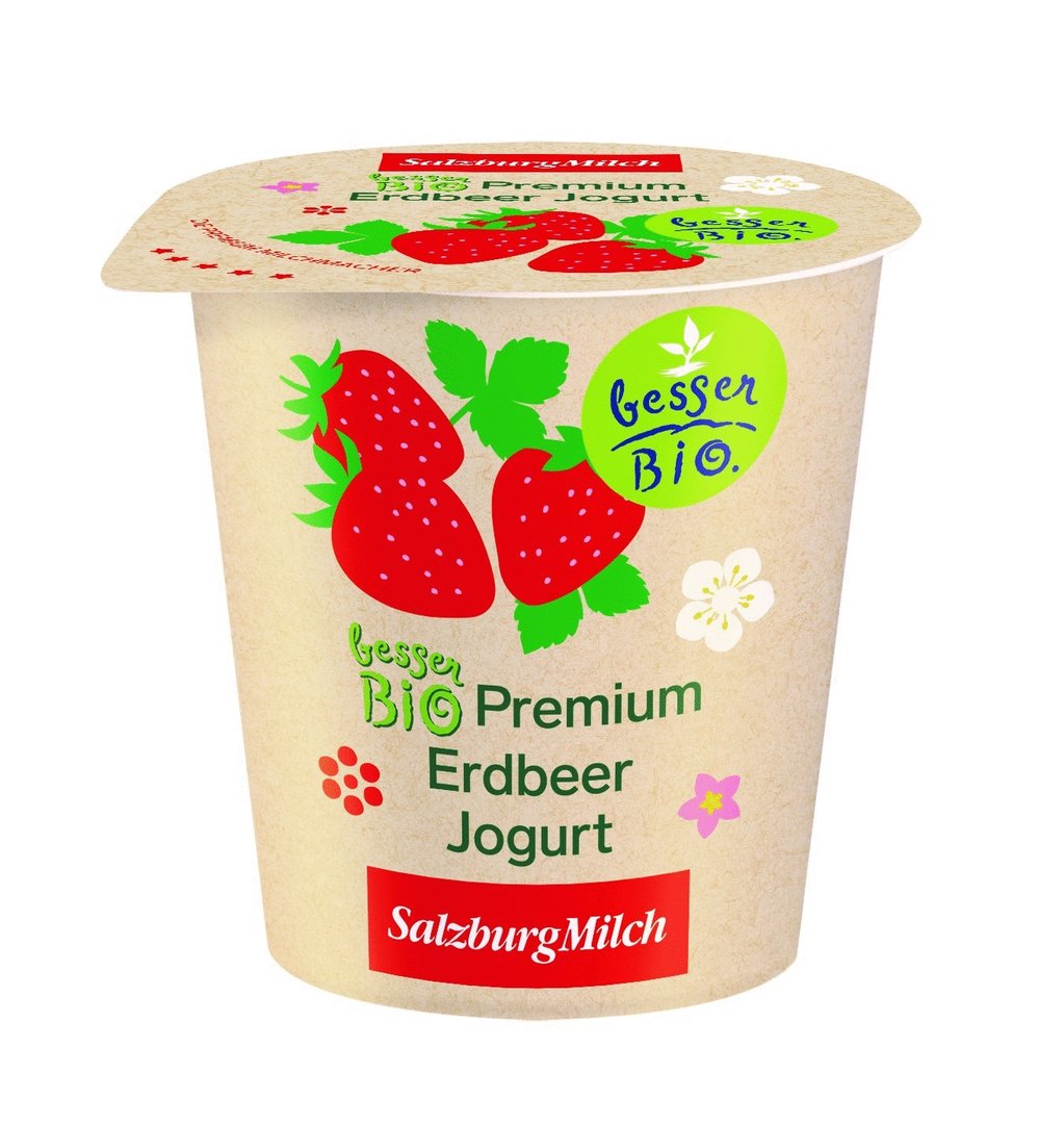 Jogurt Erdbeere 3,6% Bio von SalzburgMilch GmbH