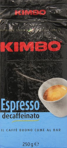 KIMBO Kaffee Espresso Decaffeinato DEK entkoffeiniert 250g gemahlen coffee von Kimbo