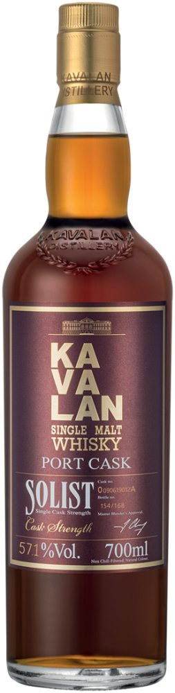 Kavalan Solist Port Cask 50-61%vol Cask Strength