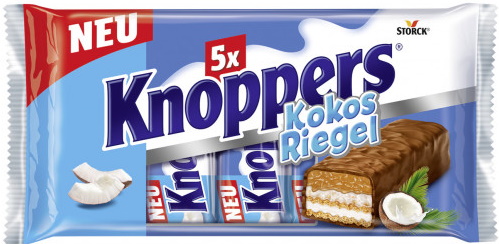 Knoppers Kokos Riegel 5ST 200G