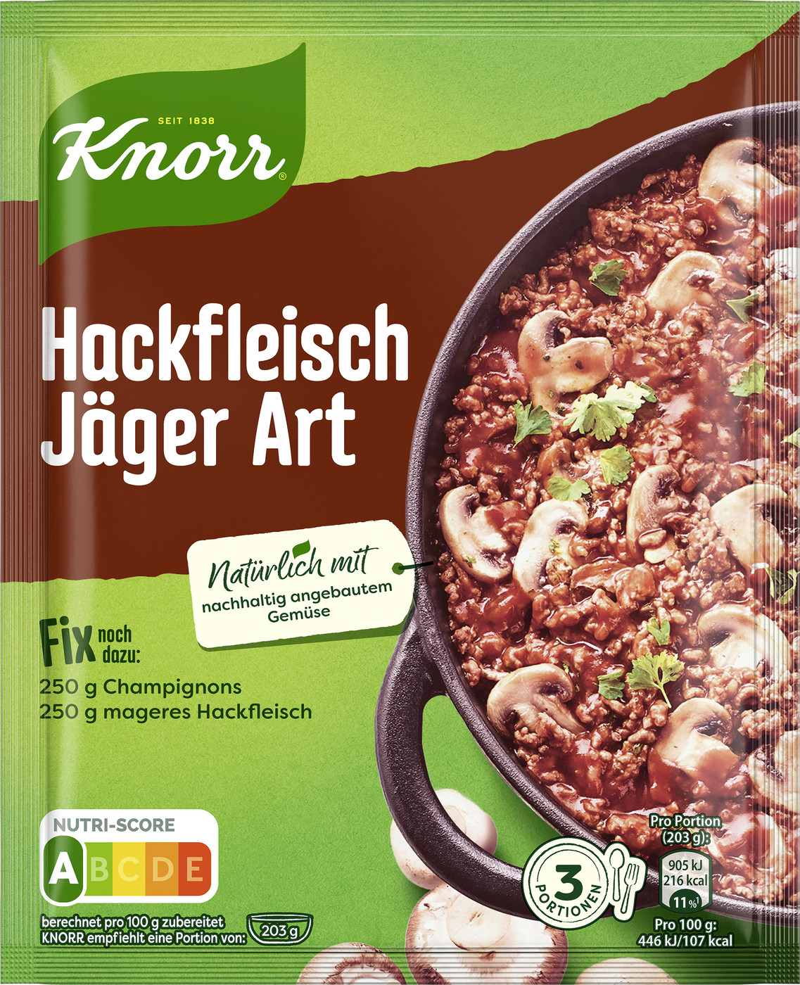 Knorr FixHackfleisch Jäger Art 36G