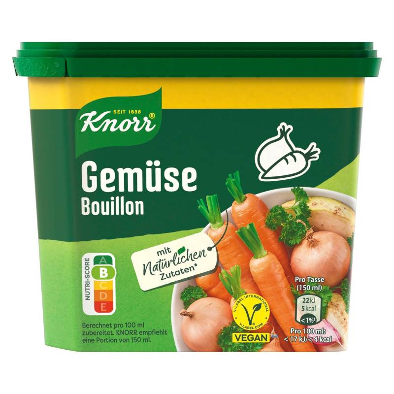 Knorr Gemüse Bouillon ergibt 16L