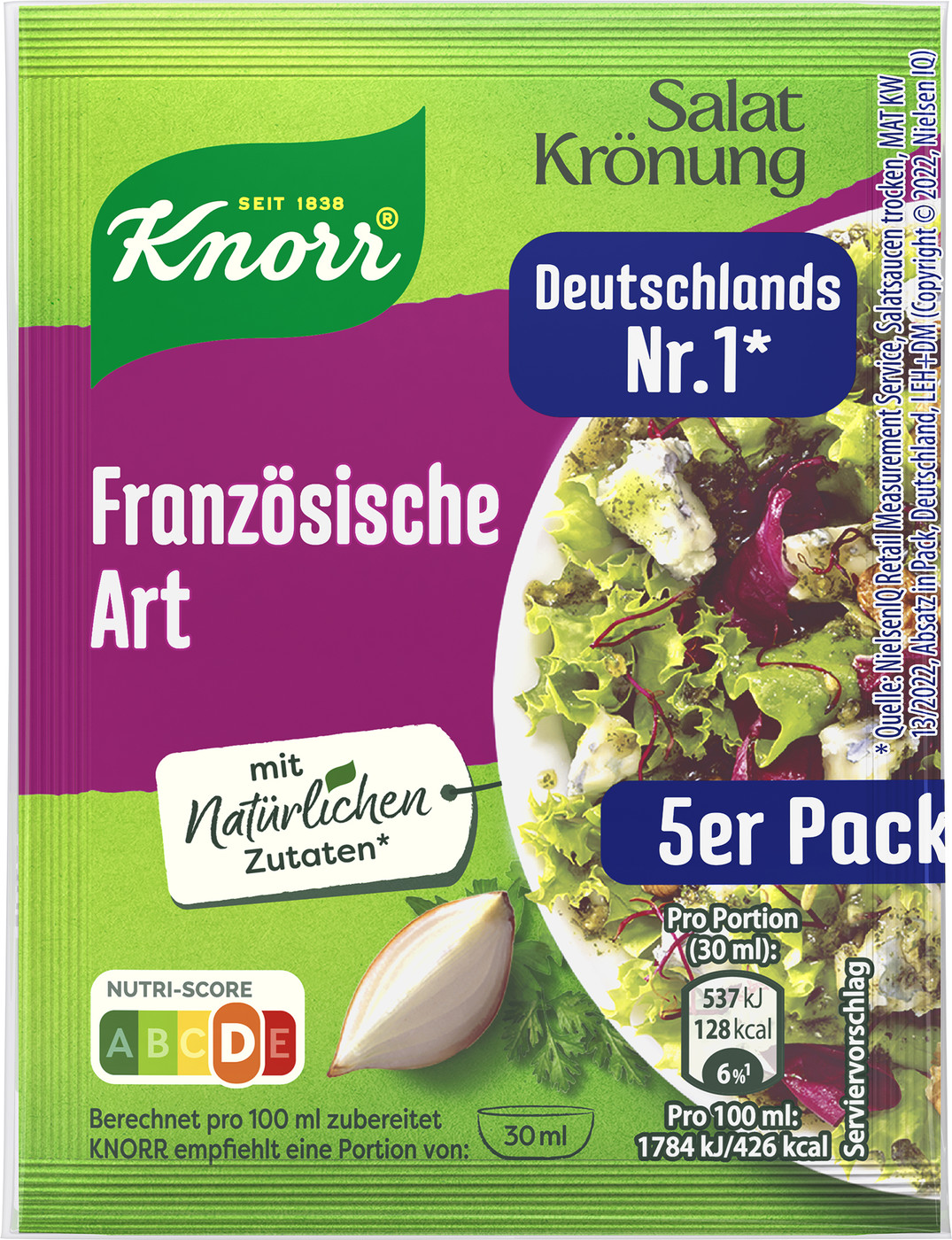 Knorr Salatkrönung Französische Art 5ST