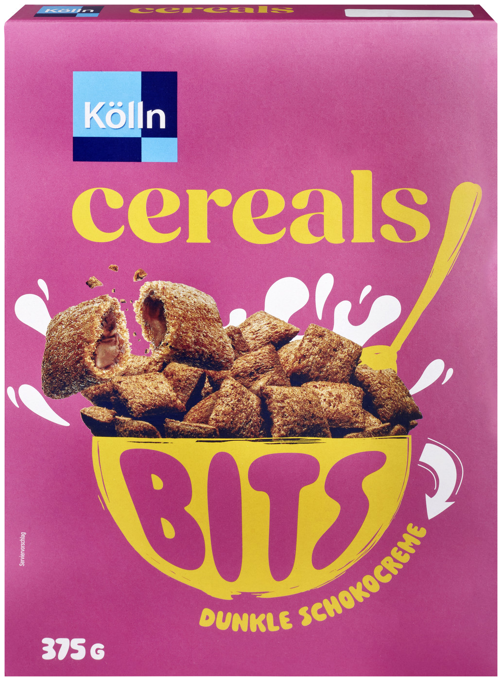 Kölln Cereals Bits Dunkle Schokocreme 375G