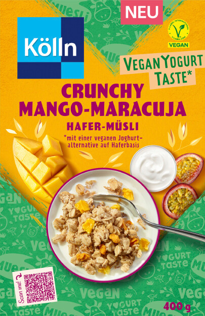 Kölln Crunchy Mango-Maracuja Hafer-Müsli 400G