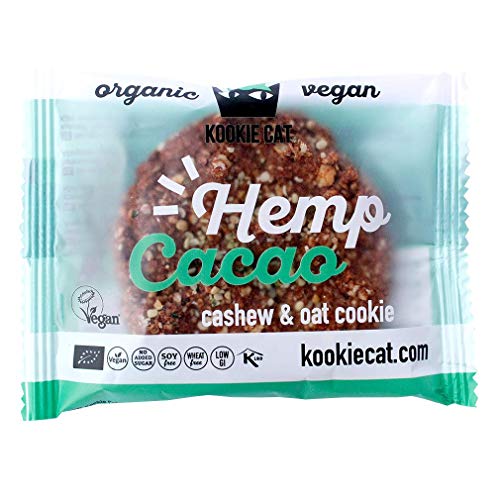 Kookie Cat | Hemp & Cacao Cookie | 11 x 50g von KOOKIE CAT