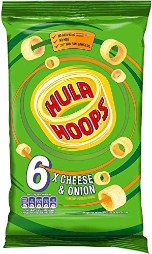 Kp Hula Hoops - Käse Und Zwiebeln (7X24G)